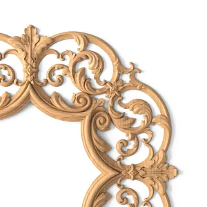 Carved frame from beech
